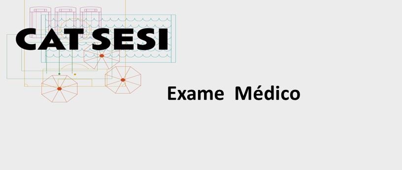 Exame médico no CAT Sesi Araras