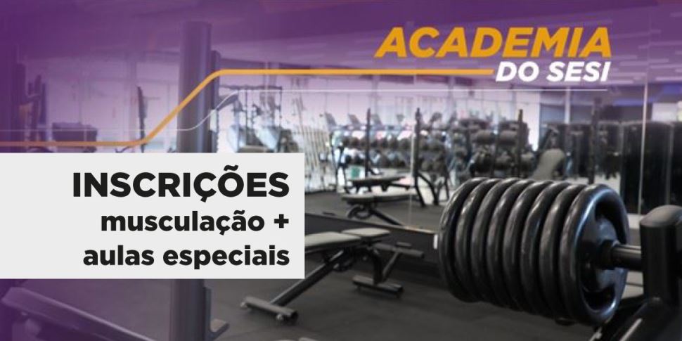 Confira o fluxo para inscrições para aulas especiais e musculação