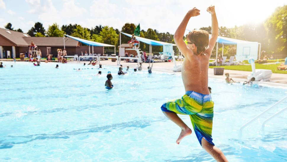Fim de semana na piscina do CAT Sesi Araras