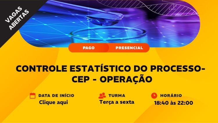  CONTROLE ESTATÍSTICO DO PROCESSO - CEP - OPERÇÃOontrole estatístico do processo – cep - operação