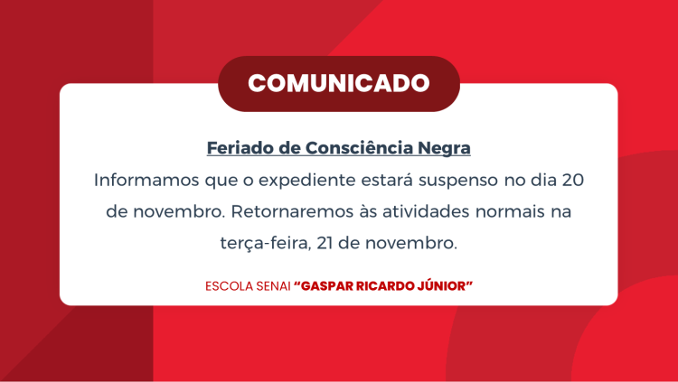 Feriado de Consciência Negra