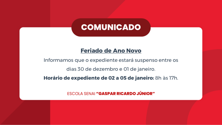 Feriado de Ano Novo