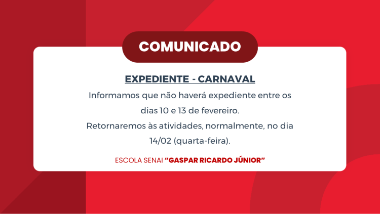 Feriado de Carnaval