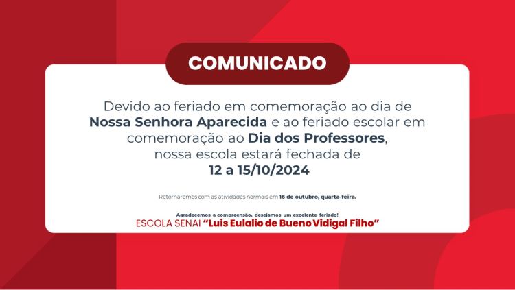 Comunicado Importante