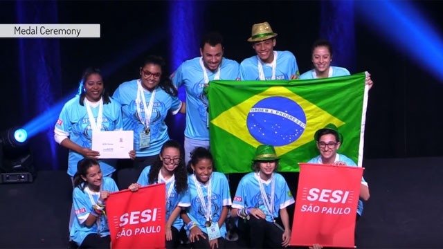 Os estudantes do SESI de Bauru (SP) foram premiados em Programação