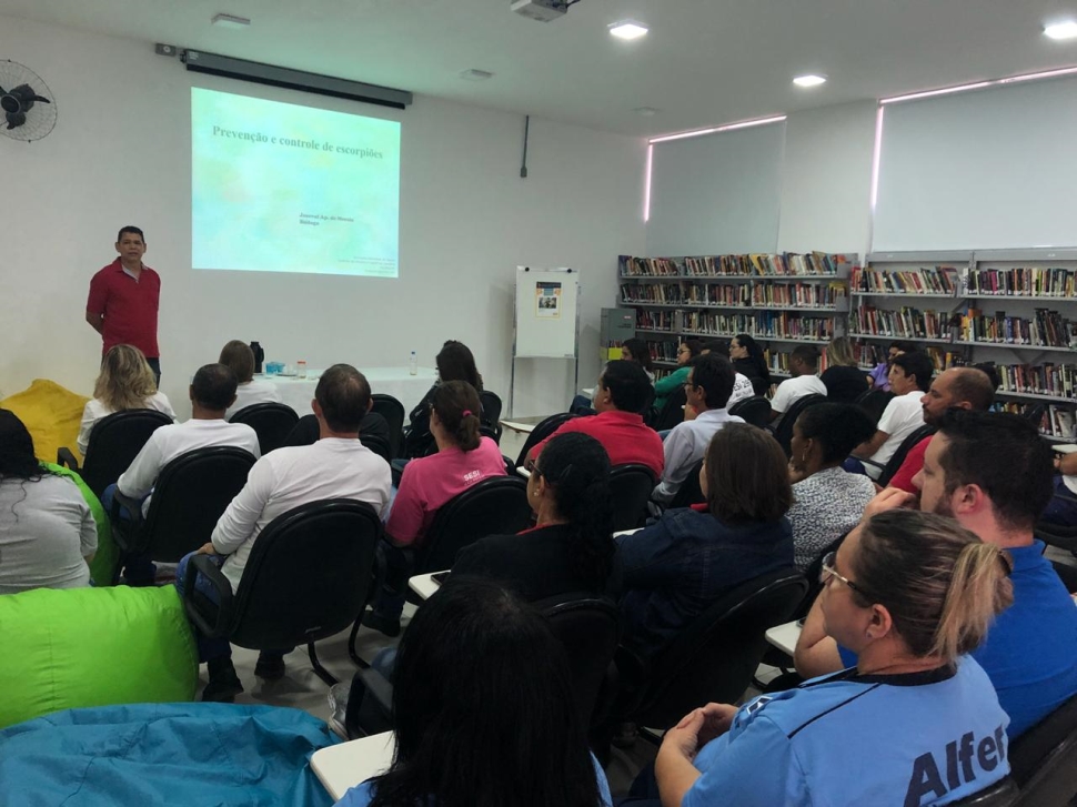CIPA promove palestra sobre escorpiões e outros animais peçonhentos 