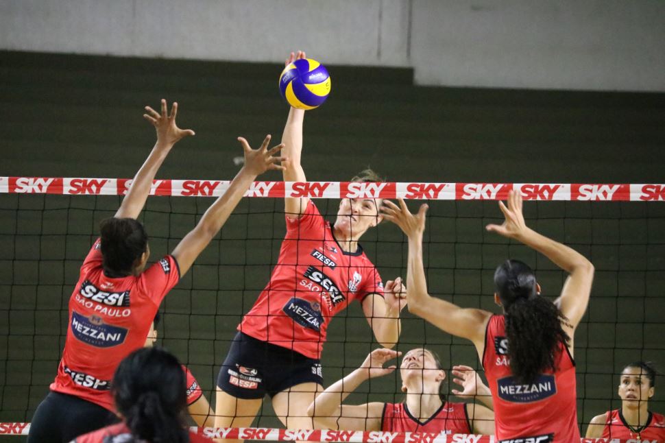 SESI Vôlei Bauru inicia returno da Superliga Cimed