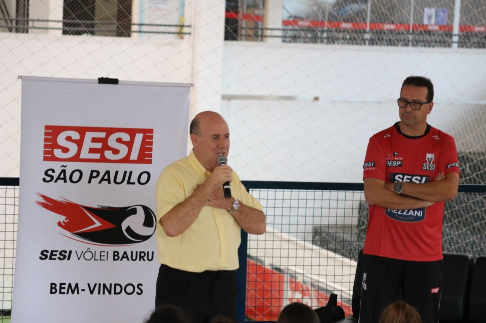 Equipes de base do SESI Vôlei Bauru são reapresentadas