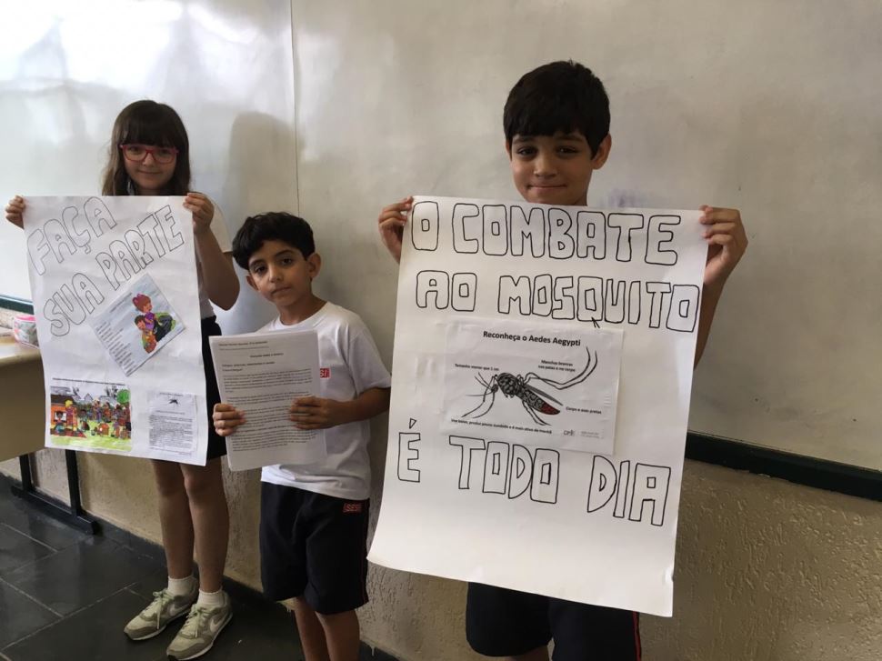 Escola SESI "Gerson Trevizani - Duda" na luta contra a dengue