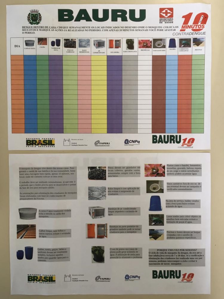 ação contra a dengue