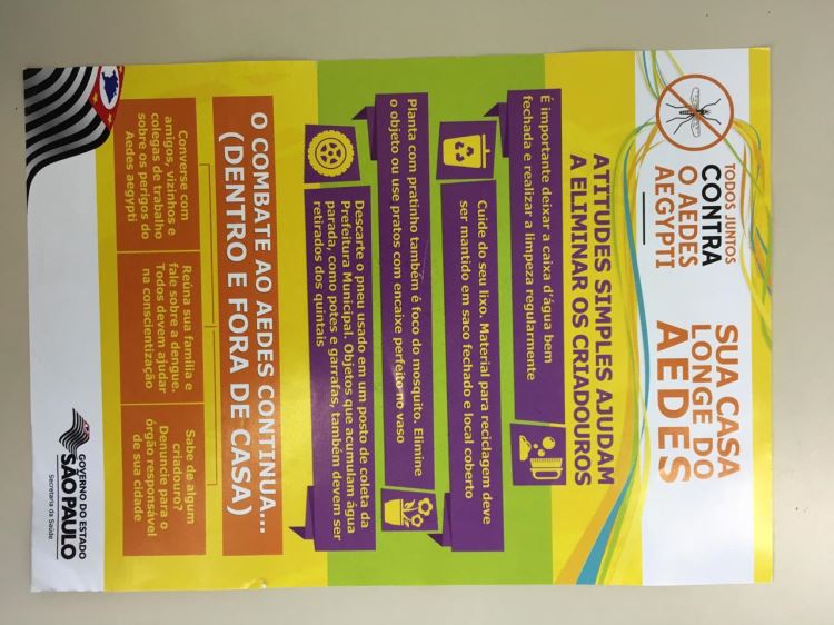 ação contra a dengue