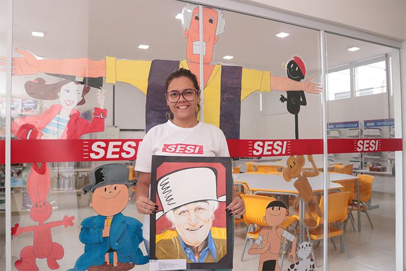 Aluna do SESI Bauru é campeã estadual de Ilustração