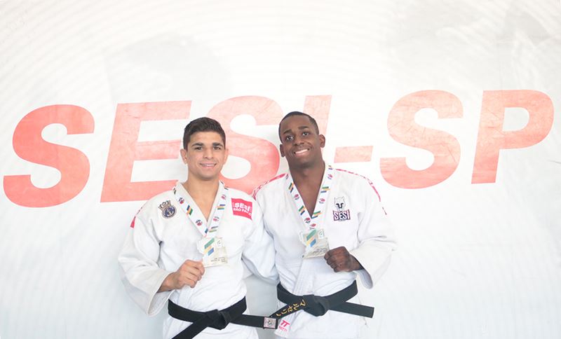 Judô do SESI Bauru ganha duas pratas no Troféu Brasil