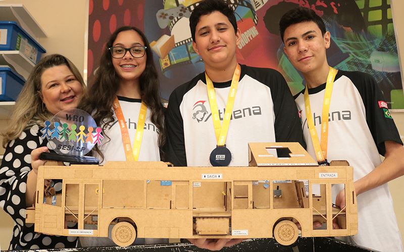 Equipe do SESI Agudos disputará Olimpíada na Hungria