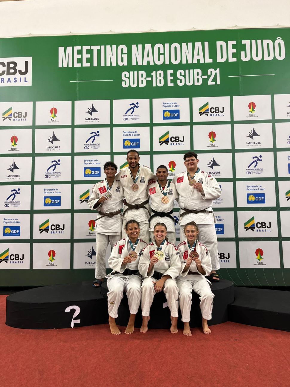 Sesi Judô conquista cinco medalhas em Meeting Nacional de Judô Sub-18 e Sub-21