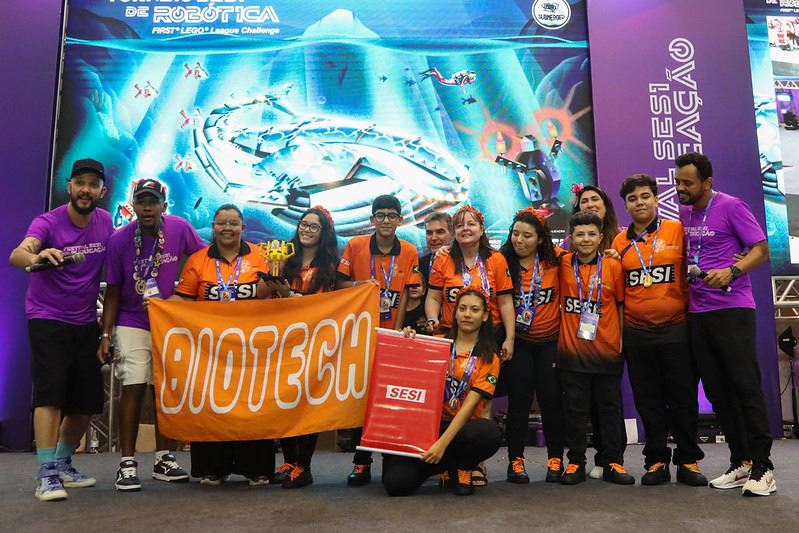 Equipe de robótica do Sesi Barra Bonita garante vaga em Mundial