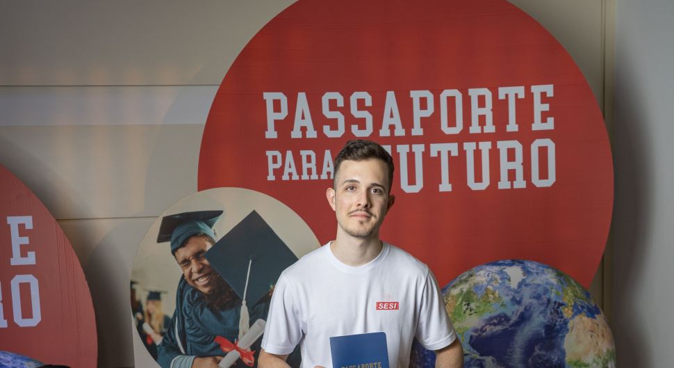 Aluno do Sesi Avaré é contemplado em programa para estudar no exterior