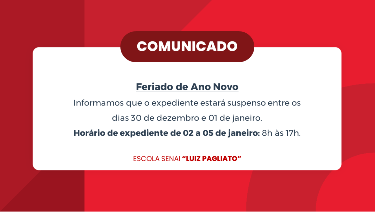 Feriado de Ano Novo