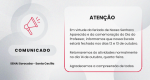 Comunicado Feriado Nossa Senhora Aparecida e Dia do Professor