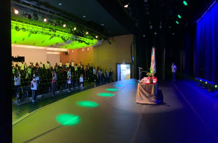 evento 8 de julho homenagem alunos sesi birigui