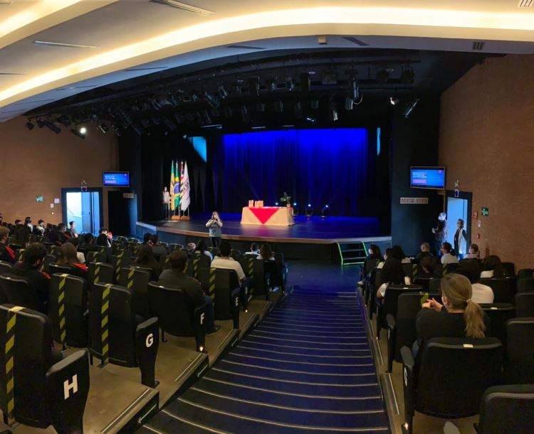 evento 8 de julho homenagem alunos sesi birigui