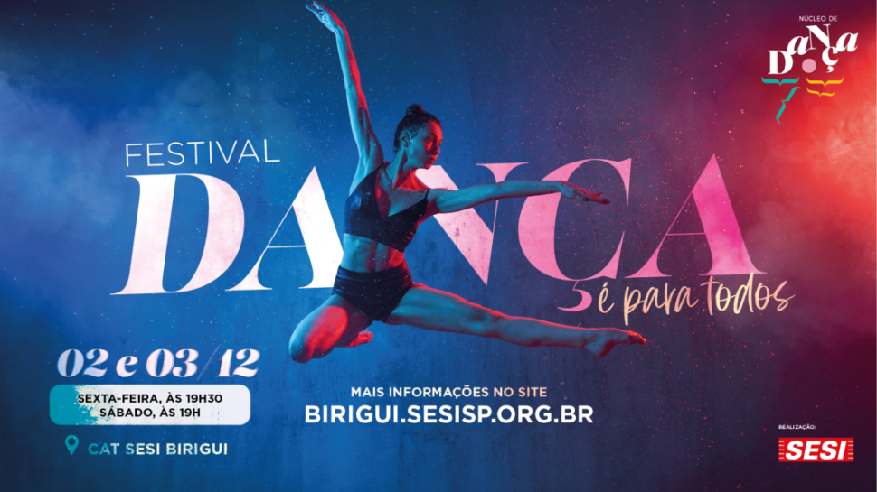 Sesi-SP incentiva integração social durante Festival de Dança