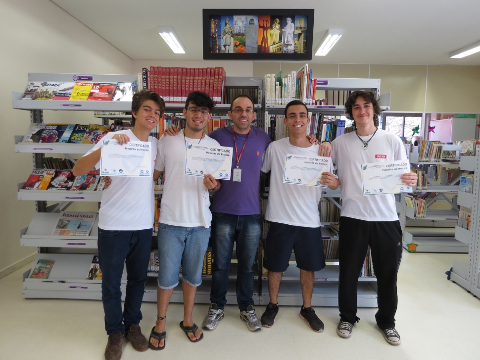 SESI Botucatu é medalha de bronze na III Olimpíada Brasileira de Geografia