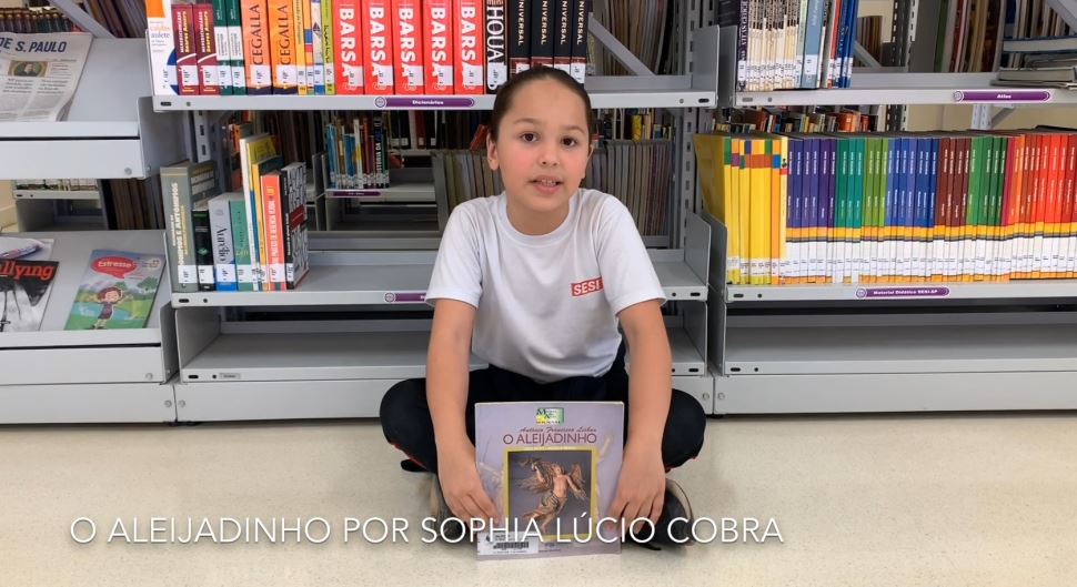 Alunos do do SESI Botucatu fazem indicações literárias por meio de vídeos e textos 