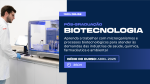 Pós Graduação em Biotecnologia - EAD