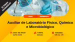 Auxiliar de Laboratório Químico, Físico e Microbiológico