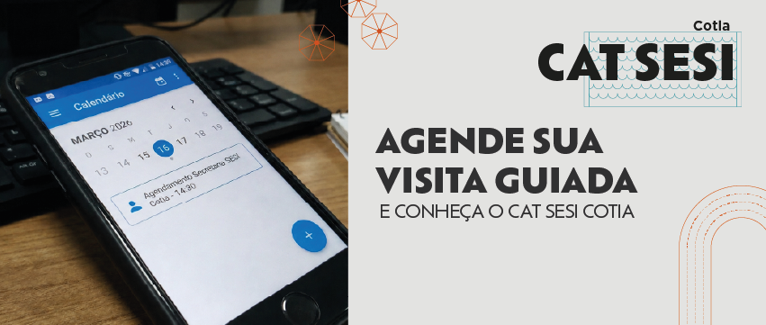 Agende sua visita ao SESI Cotia de forma rápida e online