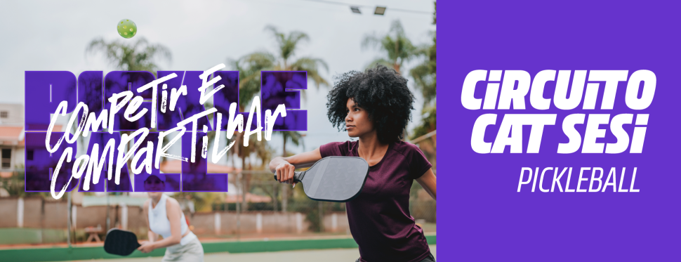 2° Etapa do Circuito CAT SESI Pickleball