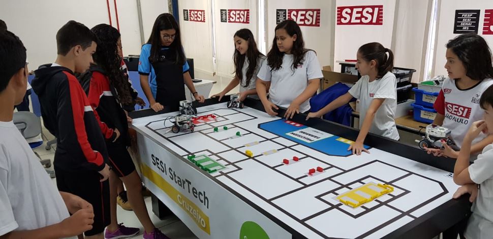 De olho na formação da próxima equipe de robótica do SESI-SP Cruzeiro