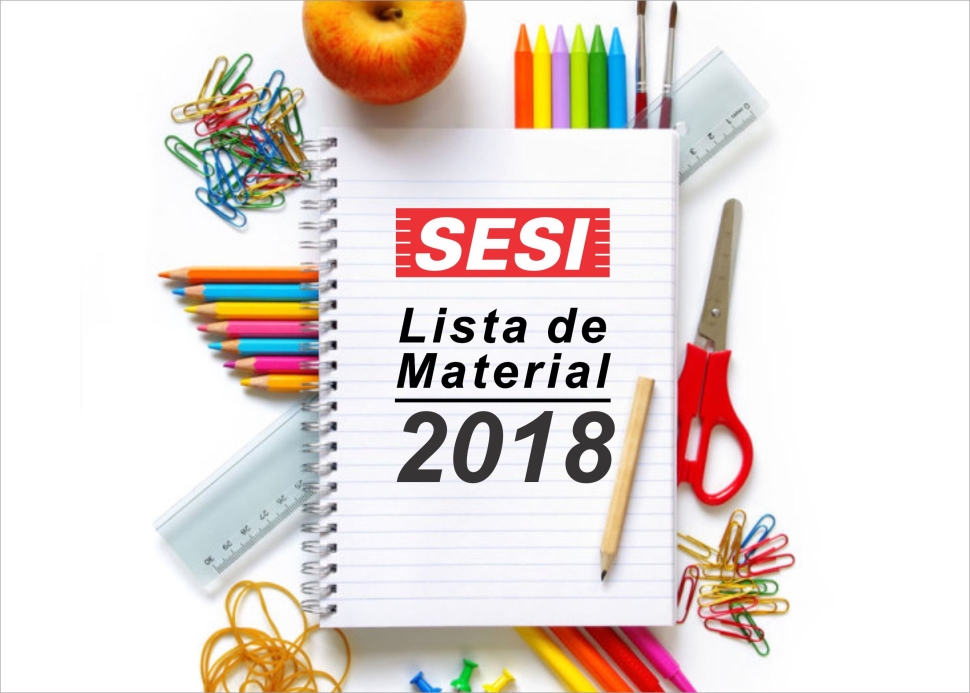 Lista de Materiais Escolares 2018