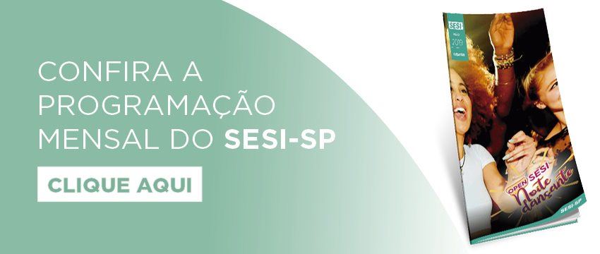 A agenda de maio já está disponível