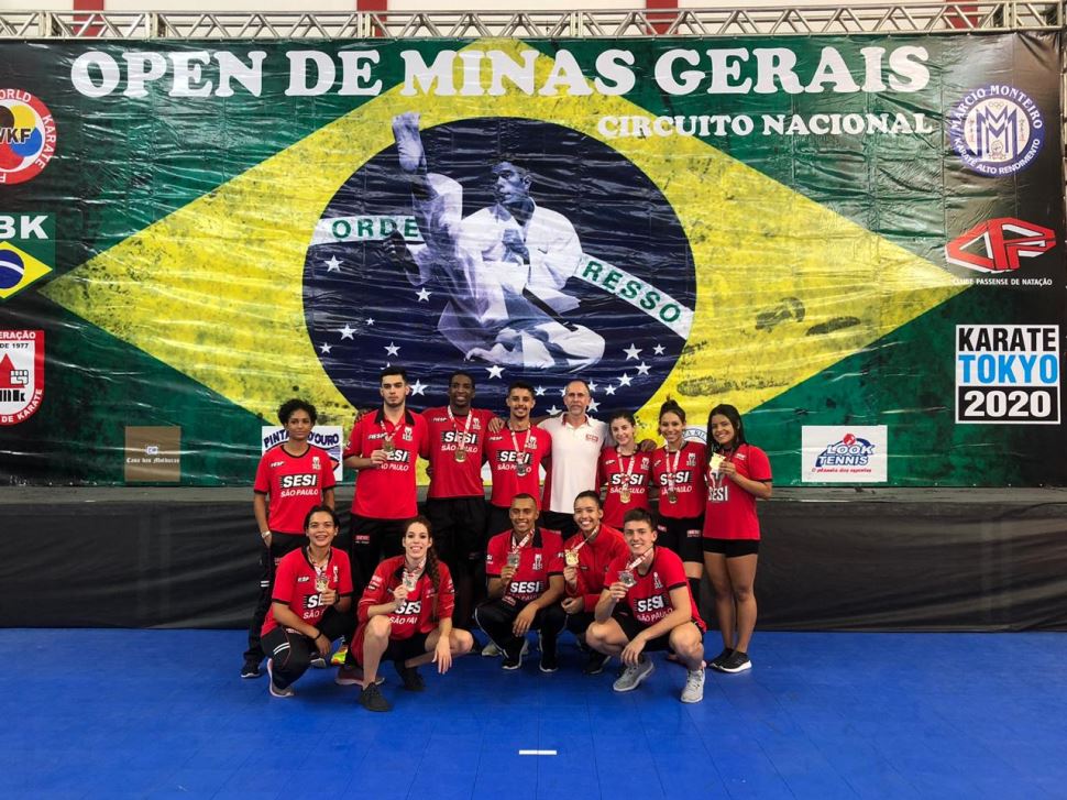 Deu SESI SP no II Open CPN 2019 de Karate 