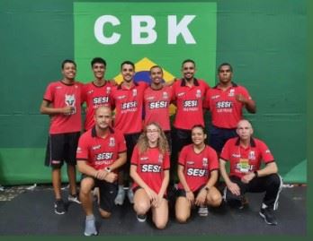 O time SESI-SP Karatê Rendimento conquista mais 2 vagas na Seleção Brasileira 