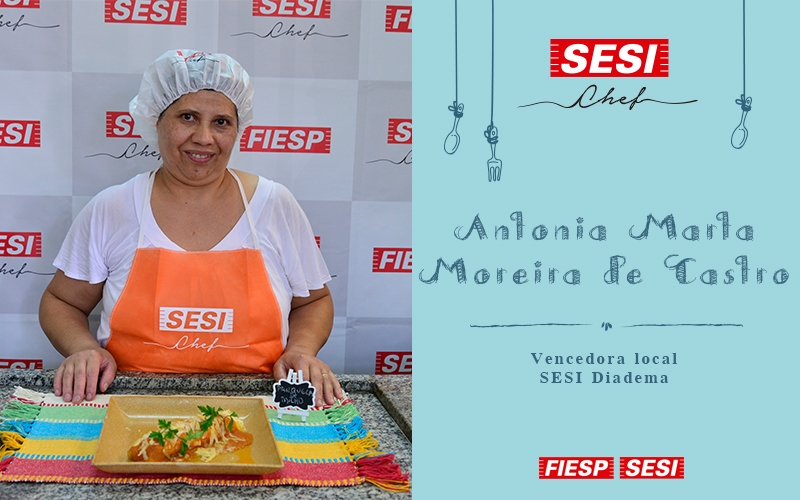 Diadema sedia a segunda fase do concurso de culinária SESI Chef