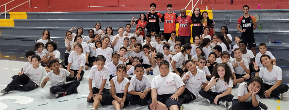 Badminton será o novo esporte oferecido no Sesi Diadema  