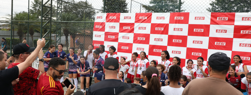 Futebol Feminino ganha espaço e protagonismo no Sesi Diadema 