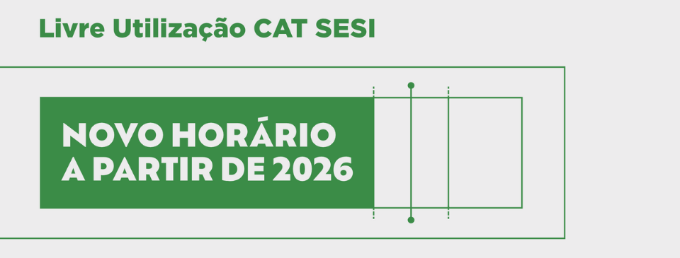 Novos Horários Livre Utilização 2026 - Sesi São Bernardo