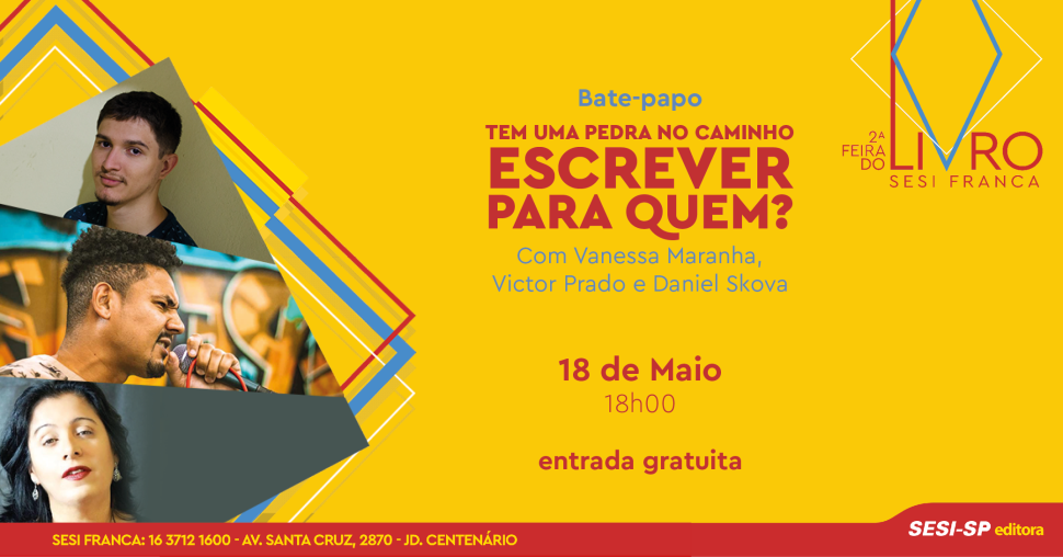 Bate-papo com escritores com atuação em Franca procura desvendar as motivações de quem escreve