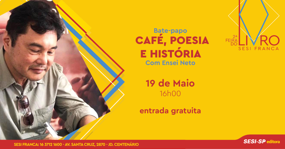 2ª Feira do Livro receberá um dos mais especialista em café do Brasil para lançamento de livro