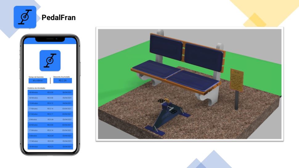 Equipe de robótica do Sesi Franca desenvolve projeto que estimula a prática de atividade física em pontos de ônibus