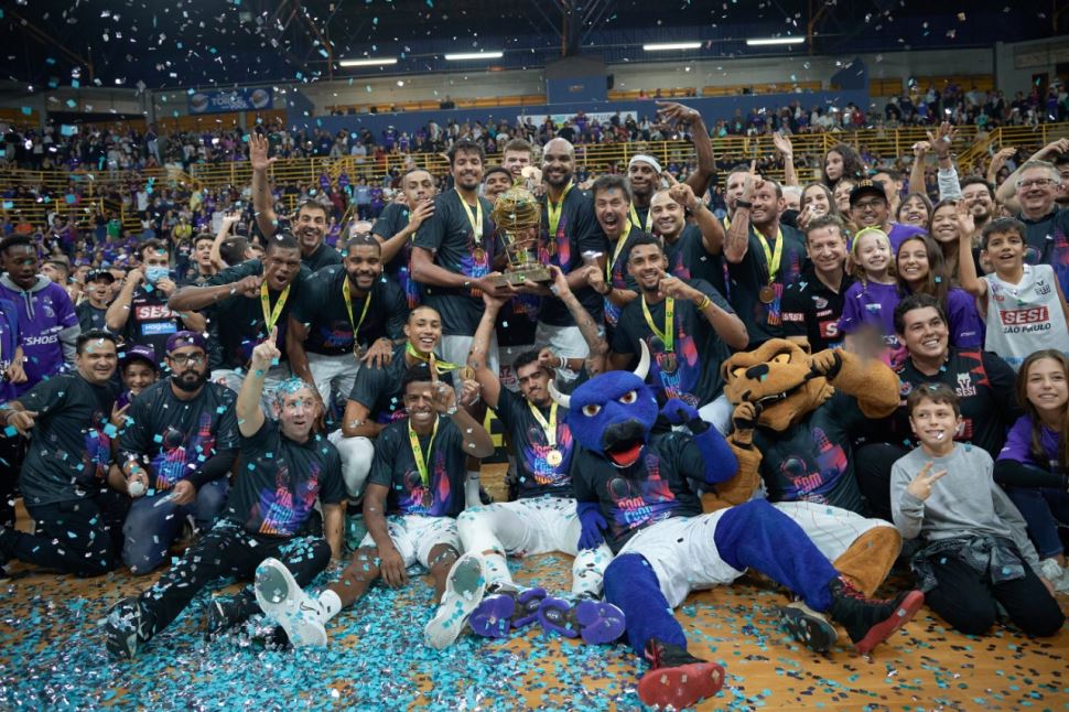 Sesi Franca Basquete é campeão do NBB