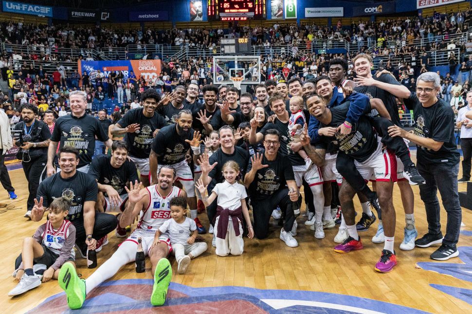 SESI Franca Basquete conquista o inédito pentacampeonato consecutivo do NBB