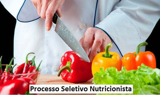 Inscrições abertas para Nutricionista