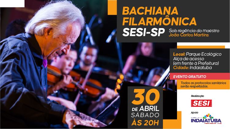 Bachiana Filarmônica SESI-SP se apresenta em Indaiatuba