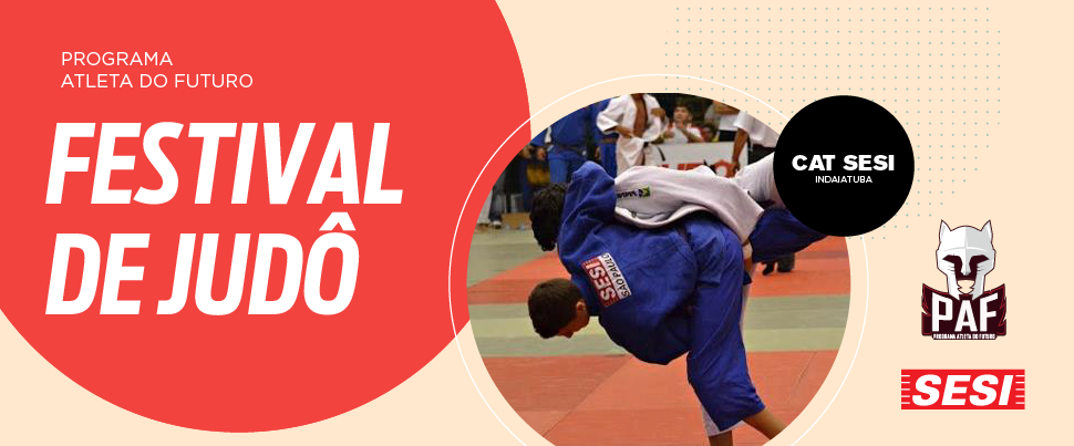 SESI Indaiatuba sedia Festival de Judô do Programa Atleta do Futuro 