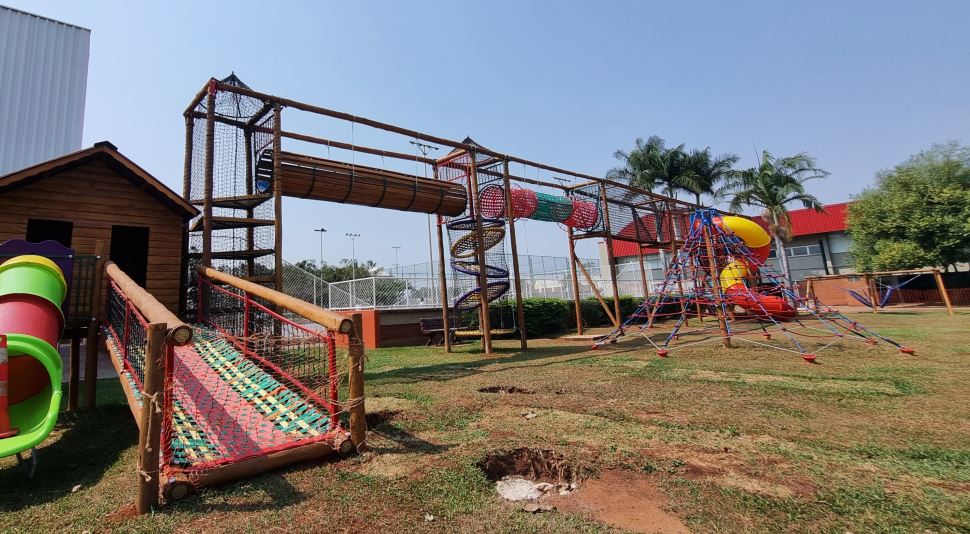 O maior Playground da cidade é no SESI Indaiatuba